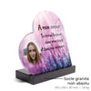 Plaque funéraire lavande-au-soleil 25 Plaquedeces.fr